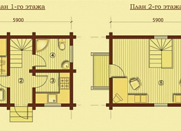 Дом 37 м²